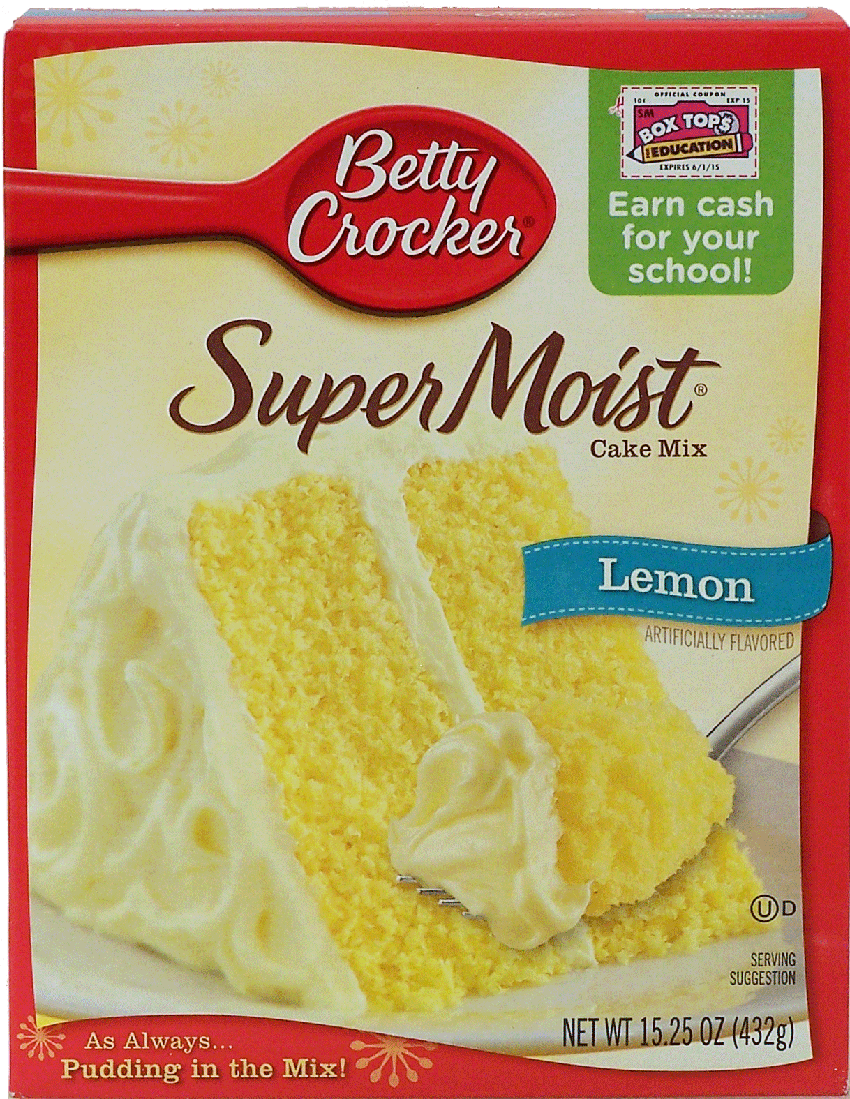 Betty Crocker Super Moist lemon cake mix Full-Size Picture